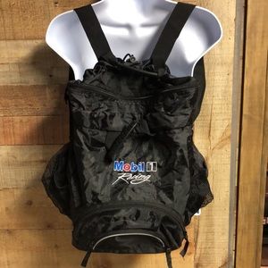 Mobil Racing 1 nylon foldable backpack travel bag